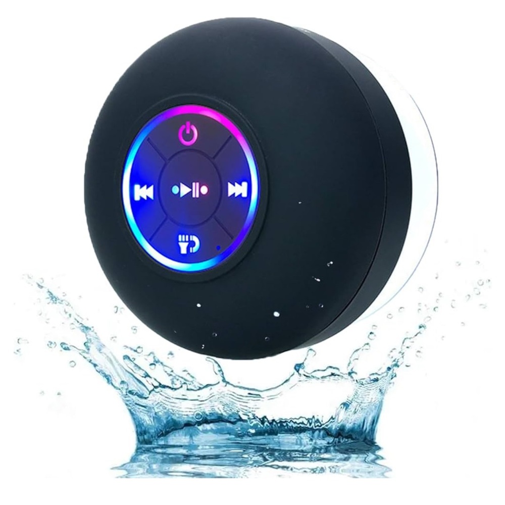 Waterproof Bluetooth Speaker - Black